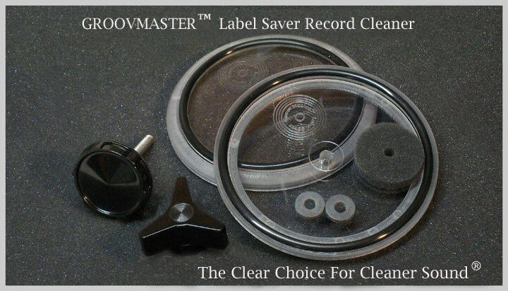WEWU ROUNDS EP Vinyl Record Label Saver Vinyl Record Clean Saver Record Cleaning Protector Waterproof Label Saver Record Cleaner Clamp Care 